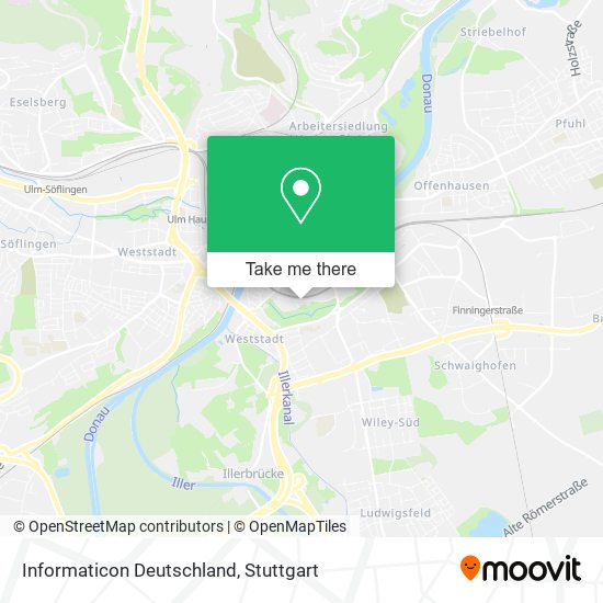 Informaticon Deutschland map