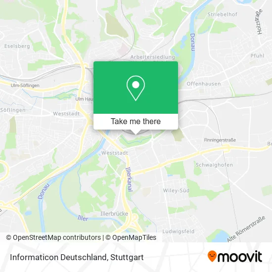 Карта Informaticon Deutschland