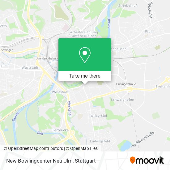 New Bowlingcenter Neu Ulm map