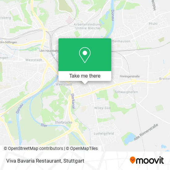 Карта Viva Bavaria Restaurant