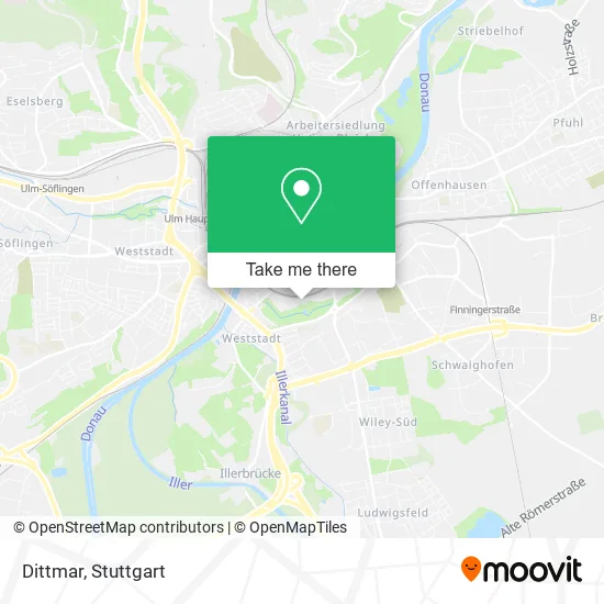 Карта Dittmar