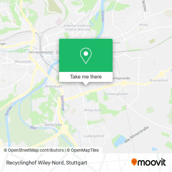 Recyclinghof Wiley-Nord map