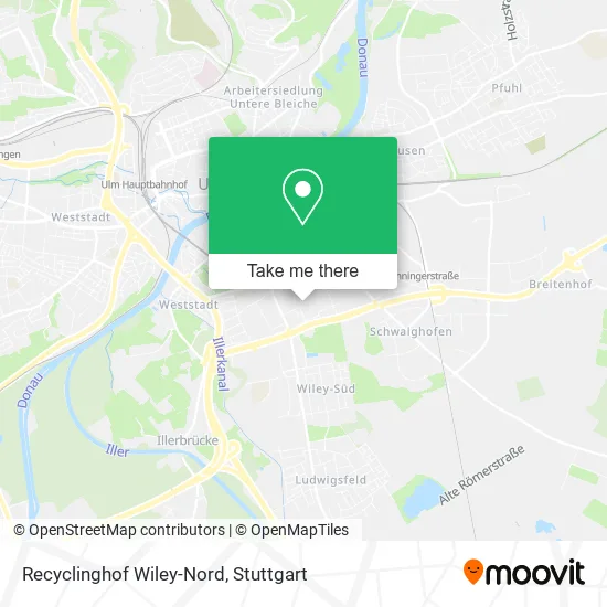 Карта Recyclinghof Wiley-Nord