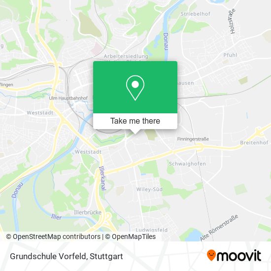 Карта Grundschule Vorfeld