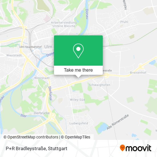 P+R Bradleystraße map