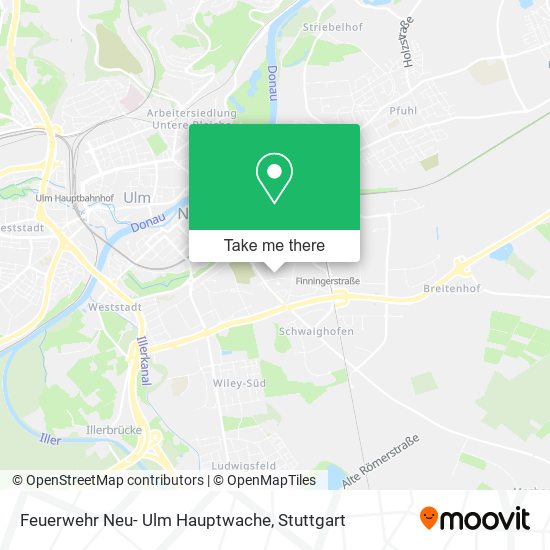 Feuerwehr Neu- Ulm Hauptwache map