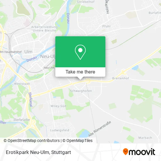 Карта Erotikpark Neu-Ulm