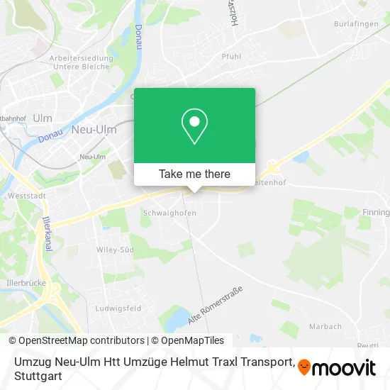Карта Umzug Neu-Ulm Htt Umzüge Helmut Traxl Transport