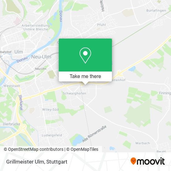 Grillmeister Ulm map