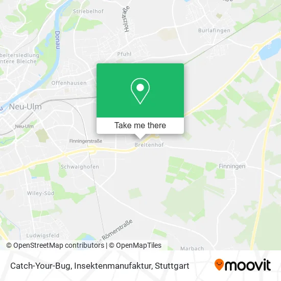 Карта Catch-Your-Bug, Insektenmanufaktur