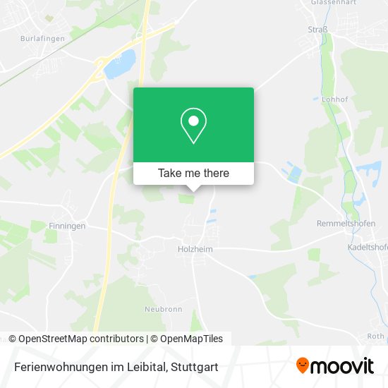 Ferienwohnungen im Leibital map