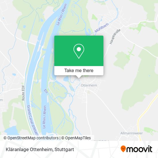 Kläranlage Ottenheim map