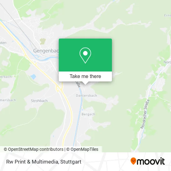 Rw Print & Multimedia map