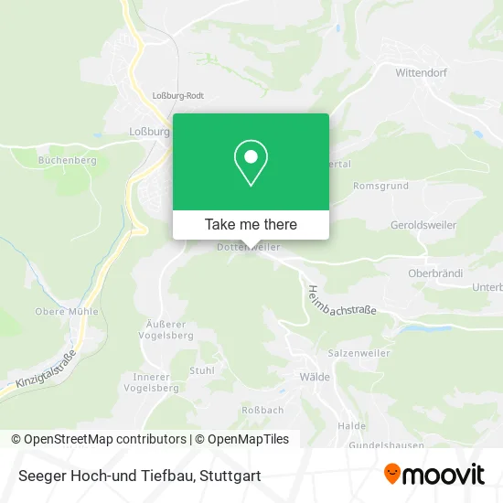 Карта Seeger Hoch-und Tiefbau