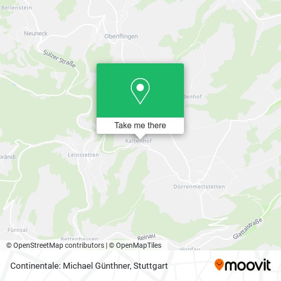 Continentale: Michael Günthner map
