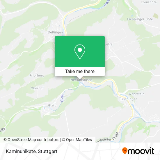 Карта Kaminunikate