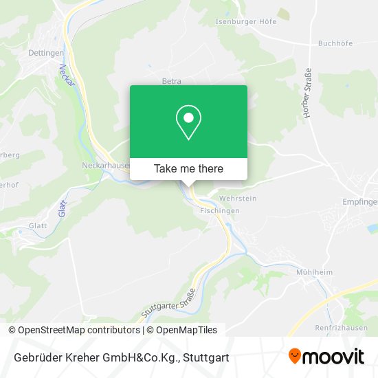 Gebrüder Kreher GmbH&Co.Kg. map
