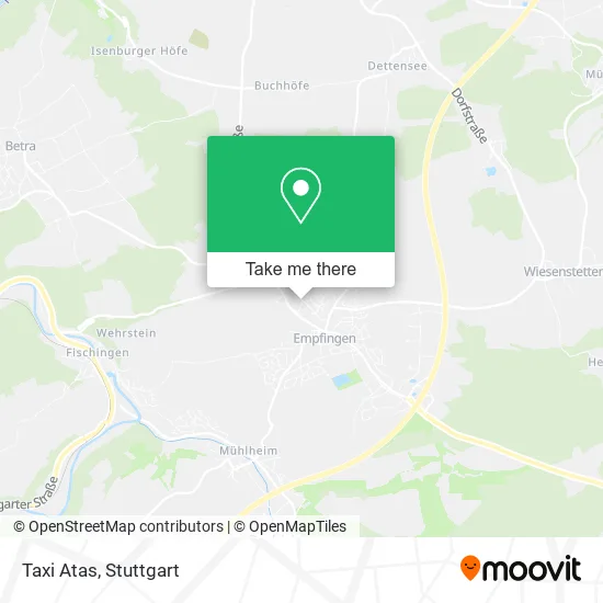 Карта Taxi Atas
