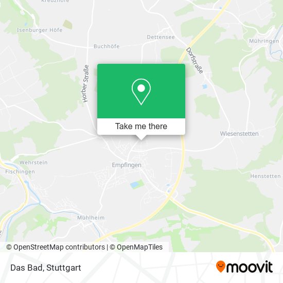 Карта Das Bad