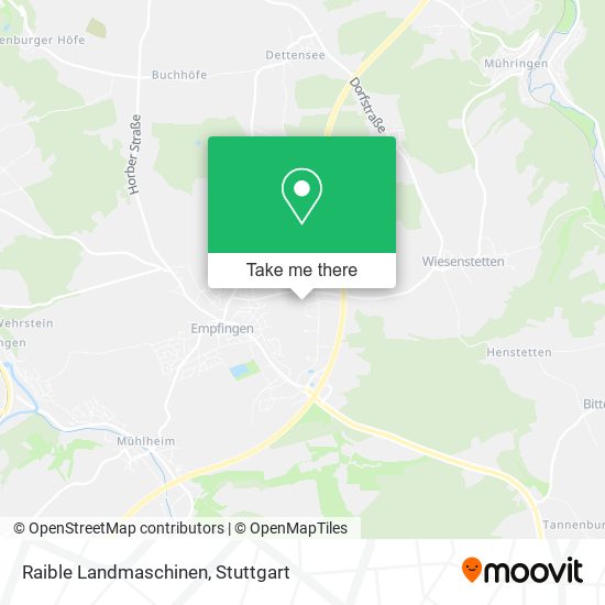 Raible Landmaschinen map