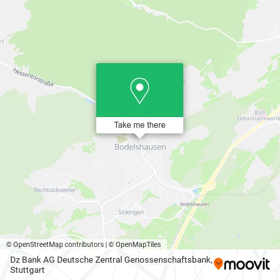 Dz Bank AG Deutsche Zentral Genossenschaftsbank map