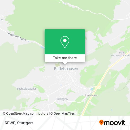 REWE map