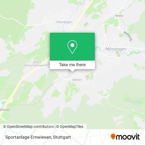 Карта Sportanlage Ernwiesen