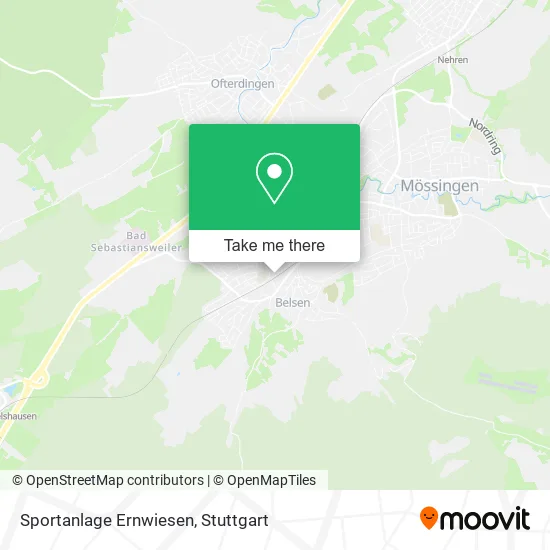 Карта Sportanlage Ernwiesen