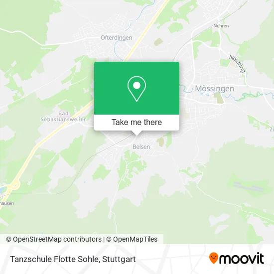 Карта Tanzschule Flotte Sohle