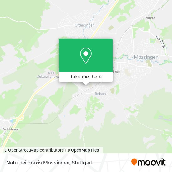 Naturheilpraxis Mössingen map