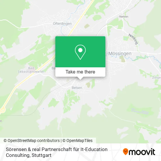 Карта Sörensen & real Partnerschaft für It-Education Consulting