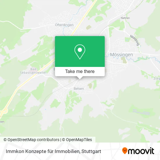 Карта Immkon Konzepte für Immobilien