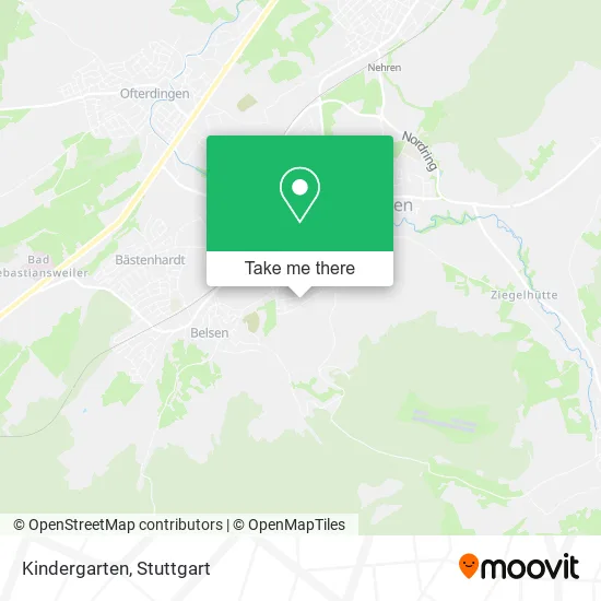 Карта Kindergarten