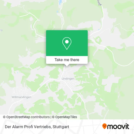 Карта Der Alarm Profi Vertriebs