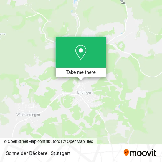 Карта Schneider Bäckerei