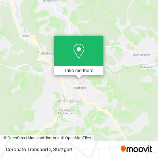 Карта Coronato Transporte