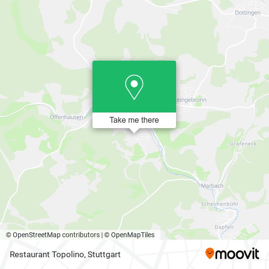 Restaurant Topolino map