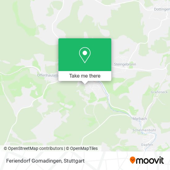 Feriendorf Gomadingen map