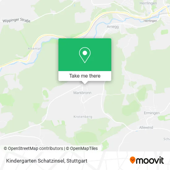 Карта Kindergarten Schatzinsel