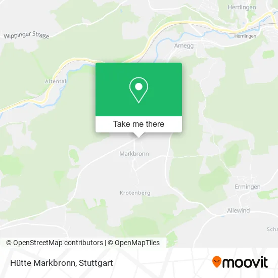 Карта Hütte Markbronn