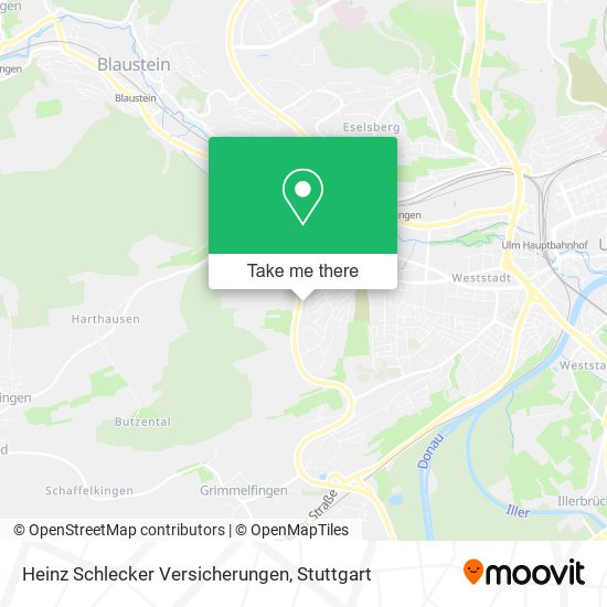 Heinz Schlecker Versicherungen map