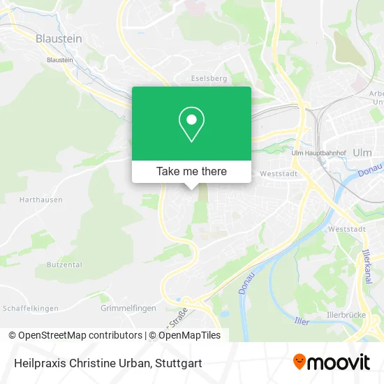 Карта Heilpraxis Christine Urban