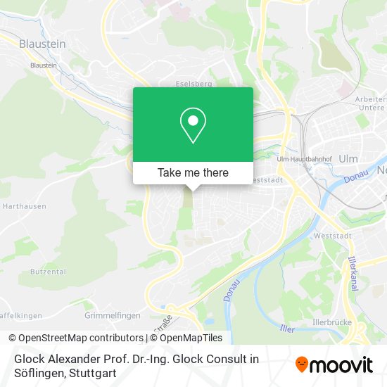 Glock Alexander Prof. Dr.-Ing. Glock Consult in Söflingen map