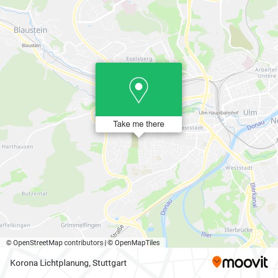 Korona Lichtplanung map