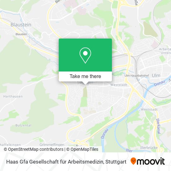 Haas Gfa Gesellschaft für Arbeitsmedizin map