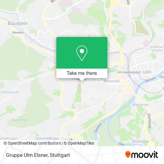 Gruppe Ulm Elsner map