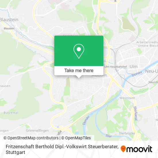 Карта Fritzenschaft Berthold Dipl.-Volkswirt Steuerberater