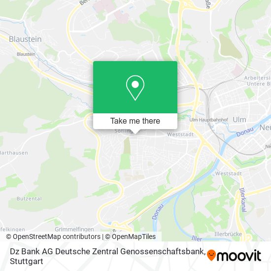 Dz Bank AG Deutsche Zentral Genossenschaftsbank map