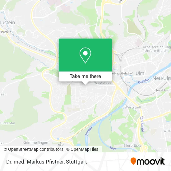 Карта Dr. med. Markus Pfistner