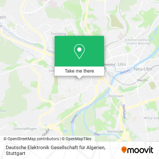 Карта Deutsche Elektronik Gesellschaft für Algerien